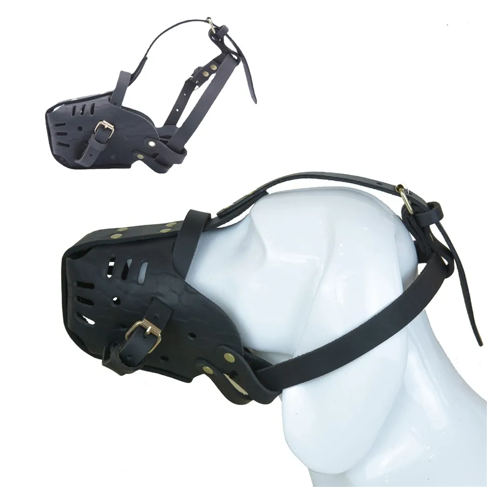 Focinho de couro de pastor alemão